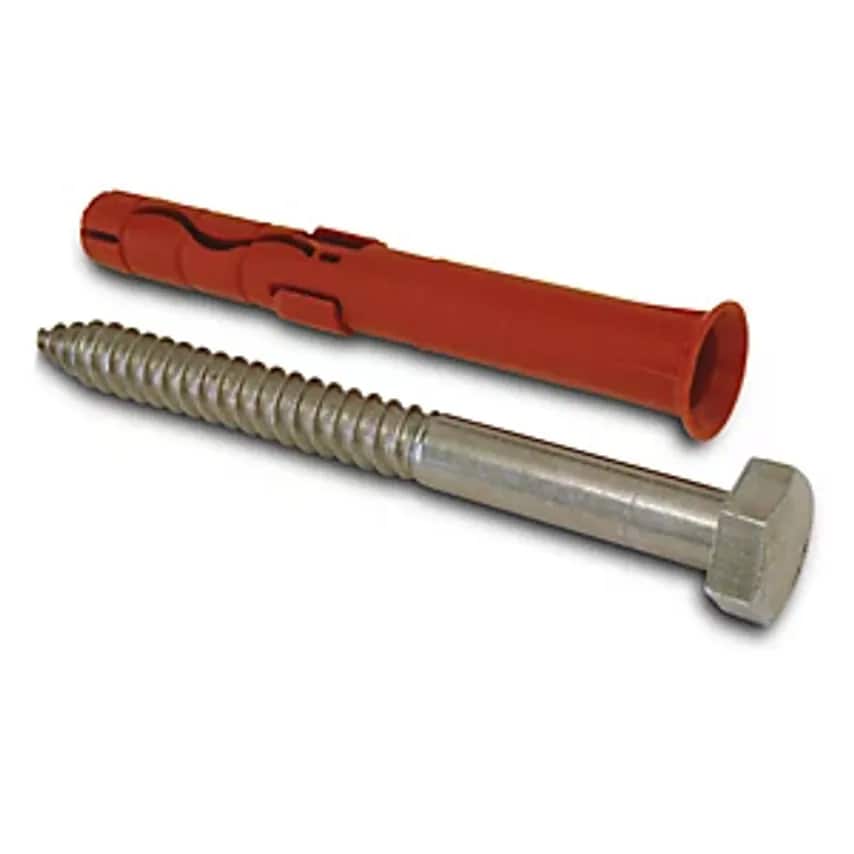 Moravia Special Floor Plug For Crash Protection Corners, With 12/100mm Bolt, Pac