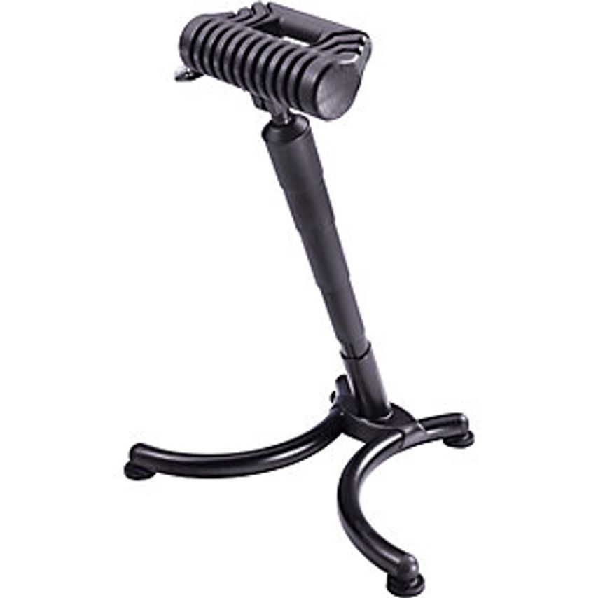 MEY CHAIR Anti-fatigue Stool, Round Seat With Handle And Seat Suspension, Gas Li