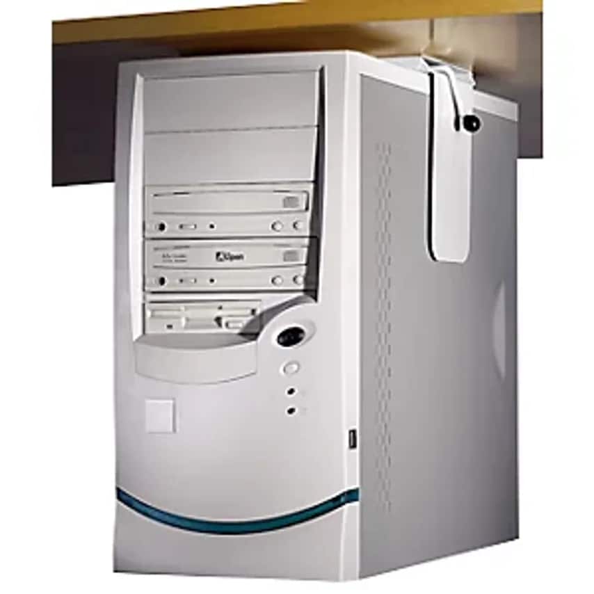 SIMON, EVERS & CO. GMBH PC Holder For Mounting Under Tabletop, Max. Load Capacit