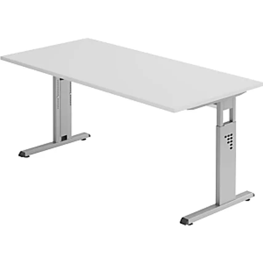 HAMMERBACHER FINO - Desk With C-foot Frame, Height Adjustable 680 - 760mm, WxD 1