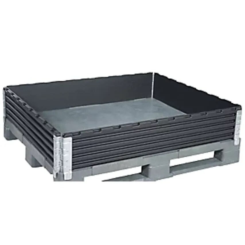 KIGA Plastic Pallet Collar - Pack Of 2 - For 1200 X 1000mm Industrial Pallet, Di
