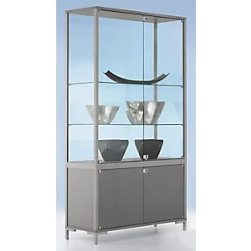 BST SYSTEME GMBH & Co. KG LINK Cabinet With Storage Compartment - 4-sided Glazin