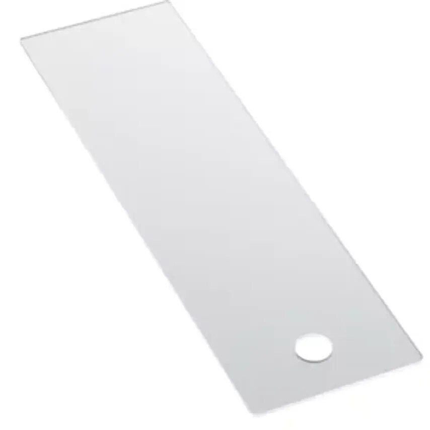MAUSER Dust Cover For Shelf Bins, Transparent, For LxW 400 X 117mm, Pack Of 10