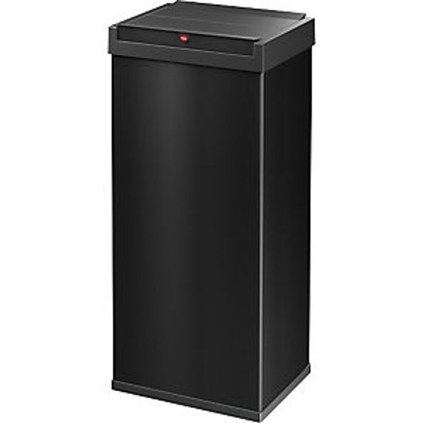 Hailo BIG-BOX SWING Swing Lid Waste Box, Capacity 52 L, Container Black