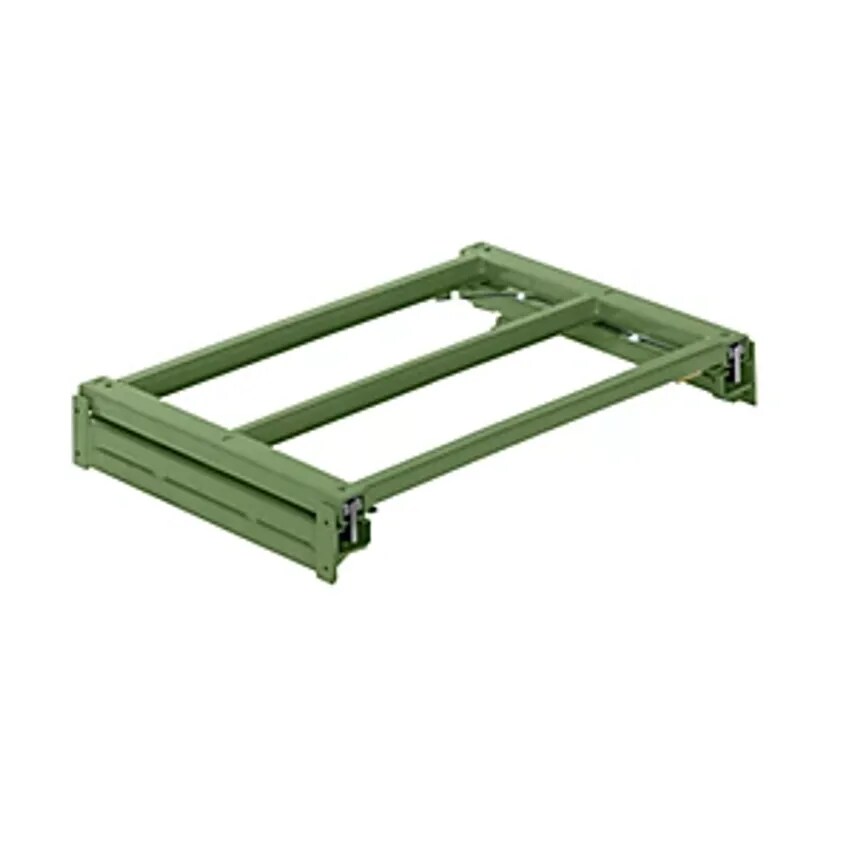 Lista Extension Frame, WxD 1290 X 860mm, Max. Shelf Load 1000 Kg, 100 % Extendab