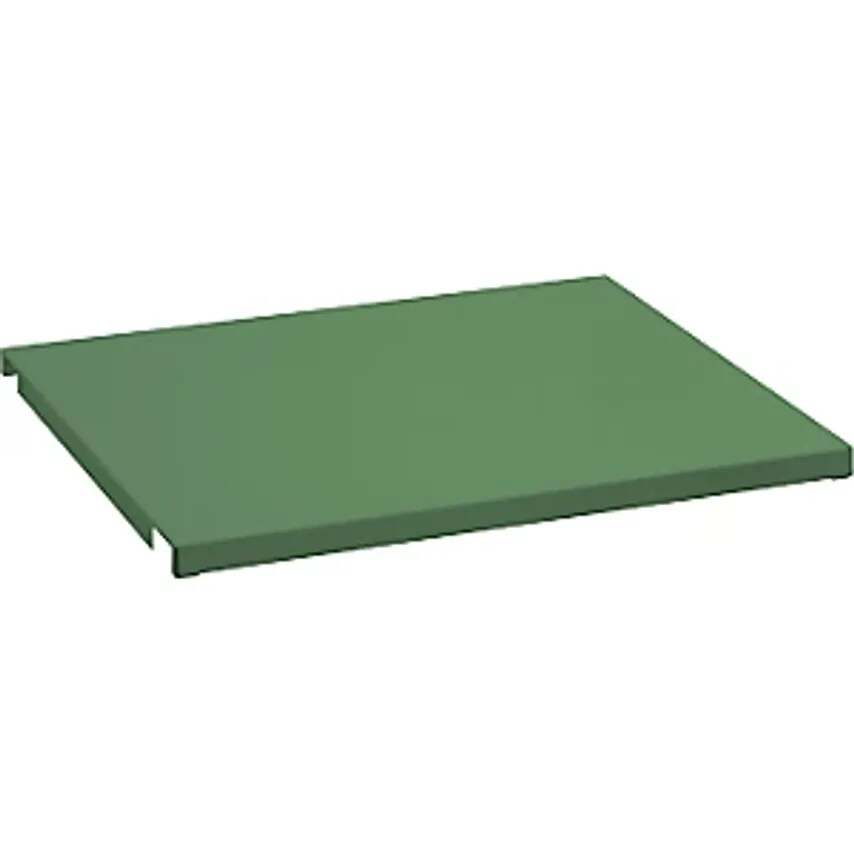 Lista Sheet Metal Cover For Fixed Frame, For WxD 890 X 860mm, Reseda Green