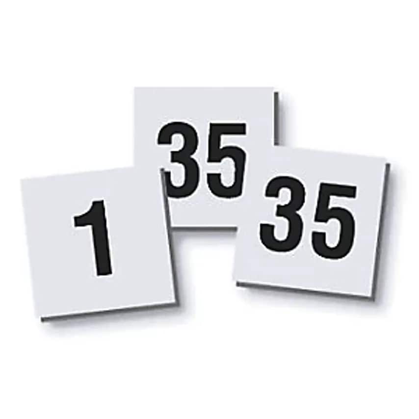 Digit Magnet Set, 10 X 10mm, Pack of 2