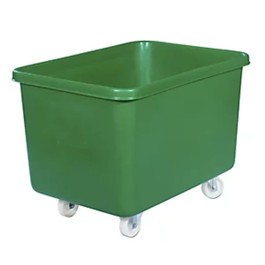 Alpha Paletten & Boxen Mobile Square Polyethylene Containers, Capacit- you get 5