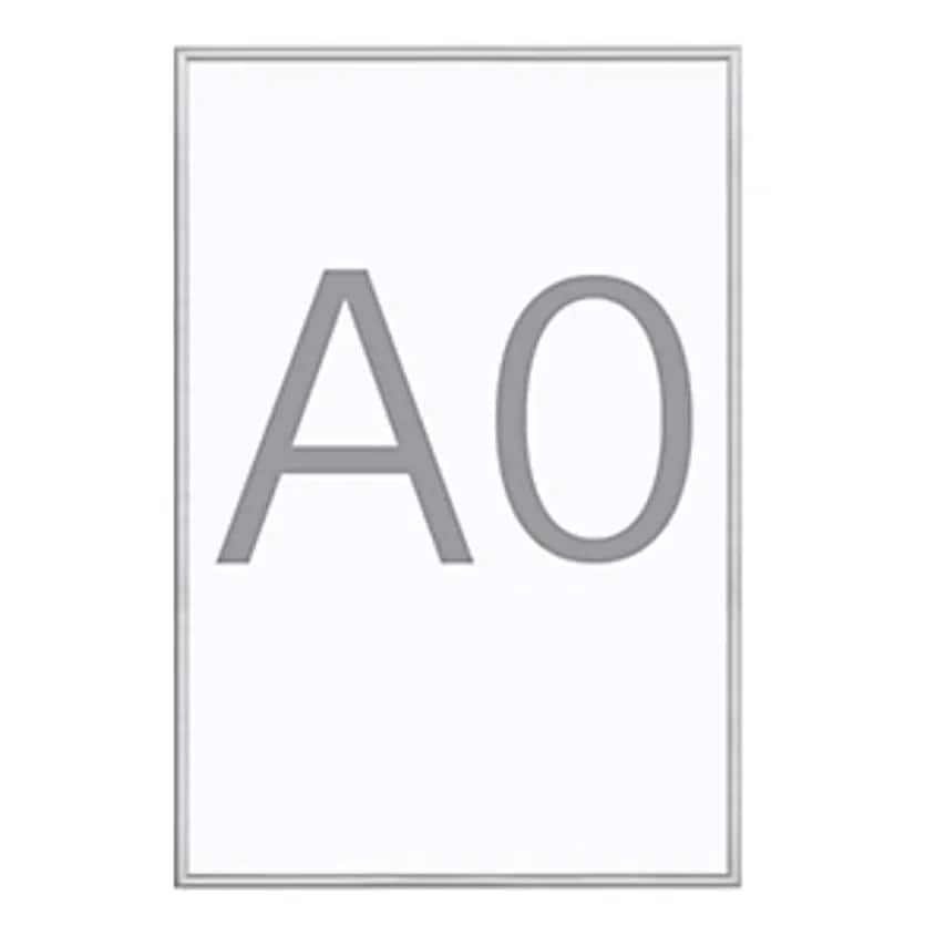 Showdown Displays Europe B1 Folding Frame, Aluminium Profile, Pack Of 2, For A0
