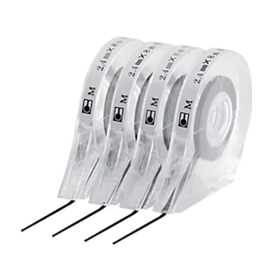 HOLTZ OFFICE SUPPORT GMBH Marker Tape, Length 8 M, Pack Of 2 Rolls, Width 2.4mm