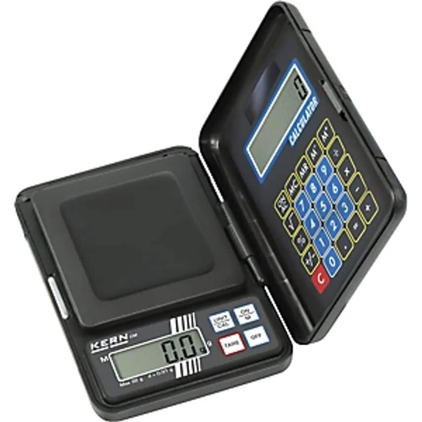 Kern Pocket Scales - With Integrated Calculator - Weighing Range Up To 150 G, Re