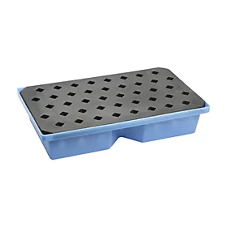 SCHLLER PE Small Container And Pallet Tray, LxWxH 1000 X 600 X 200mm, Sump Capac