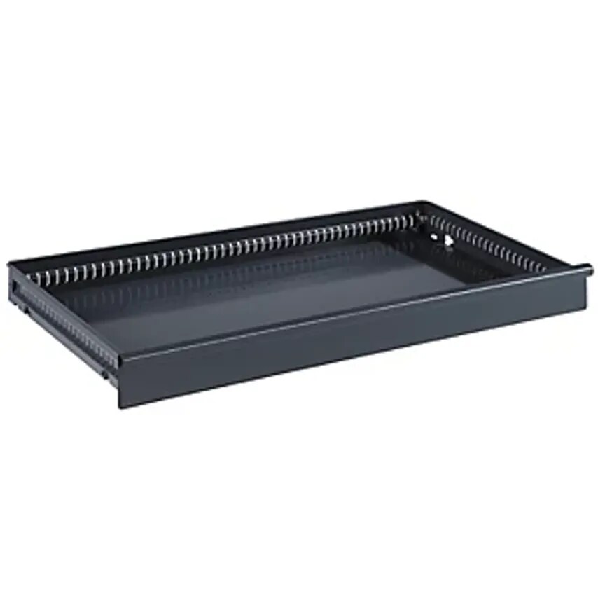 Lista Drawer, Front Height 95mm, Charcoal, Width 500mm