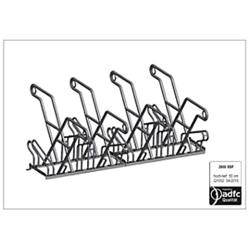 WSM Parker With Frame Rest, 2600 XBF, Two Sided Model, 2 X 4 Parking Spaces