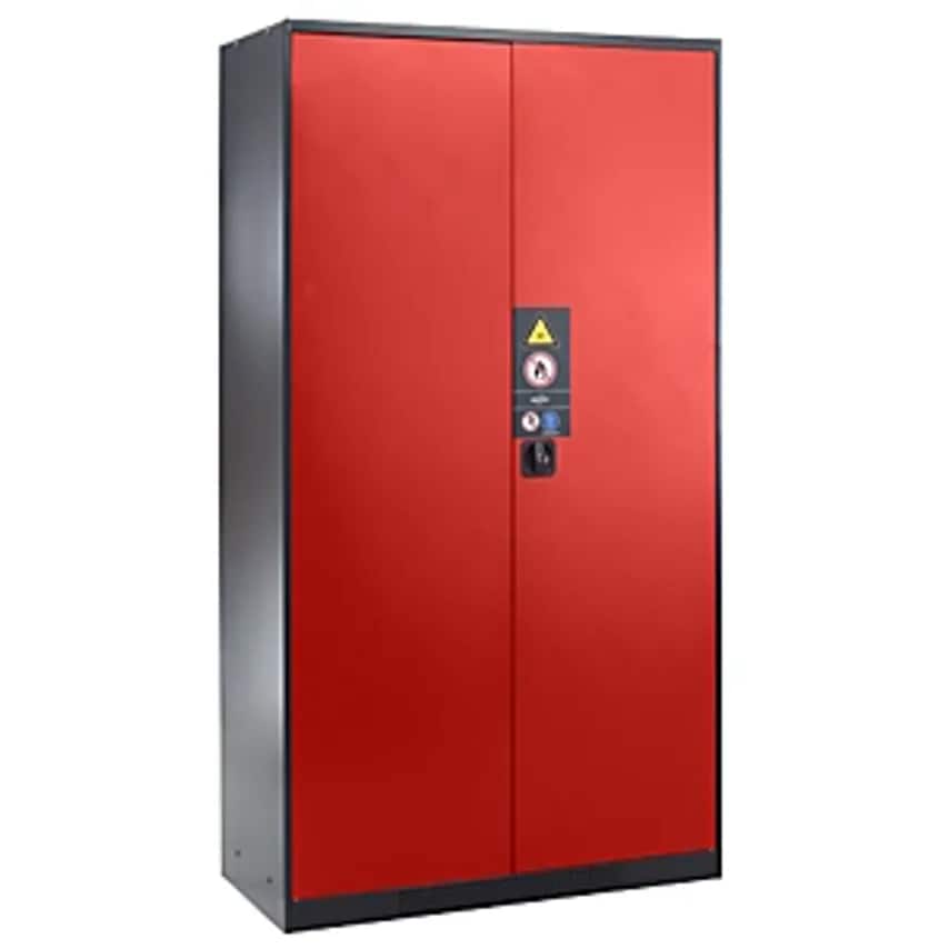 asecos Chemical Storage Cupboard - Solid Panel Door - Without Hazardous Goods St