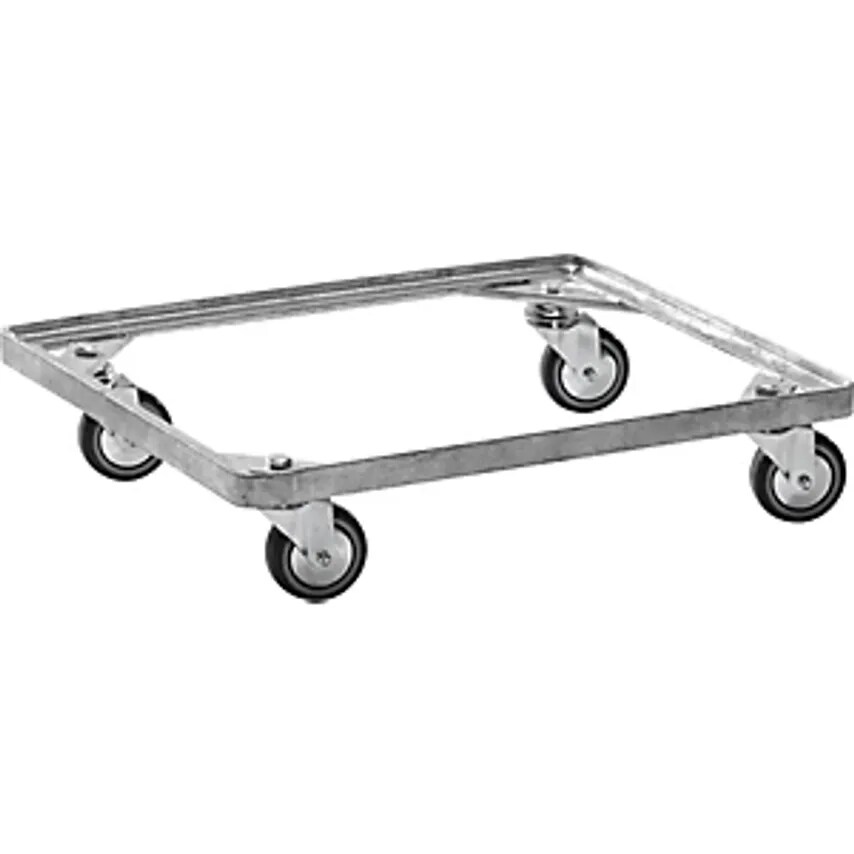 SANTRA Dolly For Stacking Basket, Zinc Plated, LxW 480 X 380mm