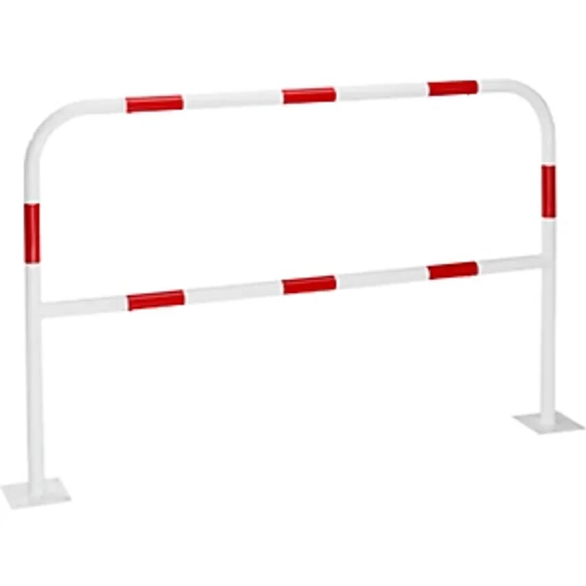 SIMON, EVERS & CO. GMBH Safety Rail For Danger Zones, To Bolt In Place, Red/Whit