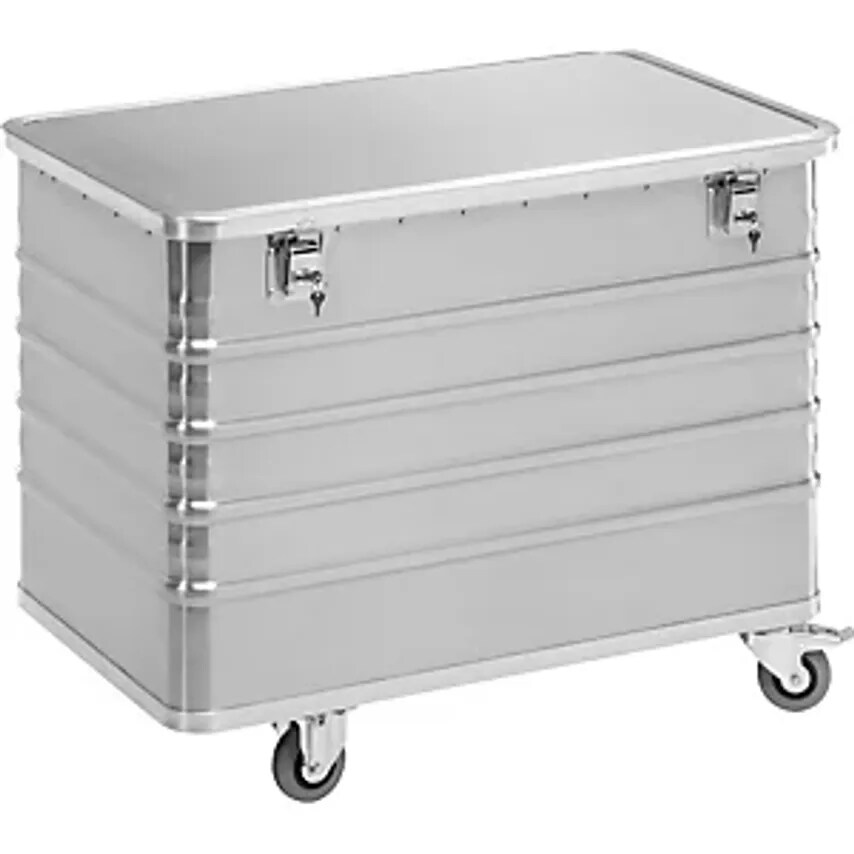 GMHLING Aluminium Container Truck, Solid Panel, With Cover, Capacity 322 L