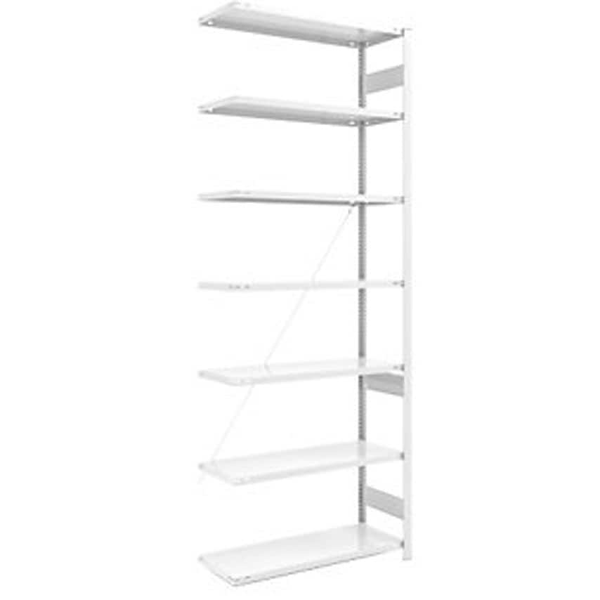EUROKRAFTpro AntiBak Boltless Shelving Unit - Anti-Bacterial - Height 3000mm, Ex