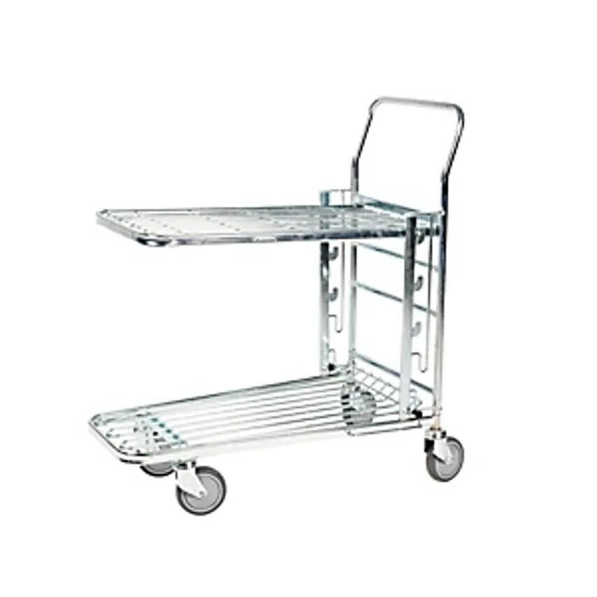 KONGA Shopping Trolley, Zinc Plated, LxWxH 890 X 520 X 1000mm, Max. Load 300 Kg