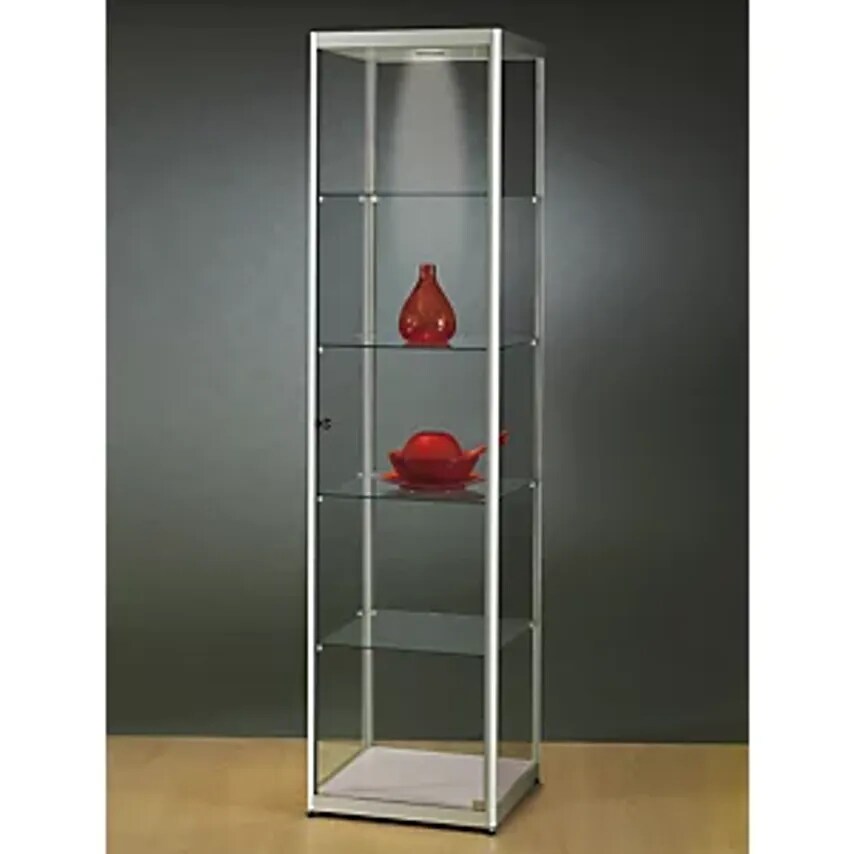SDB Vitrinebouw BV Glass Cabinet, LED Lighting, 1 X 5 W, WxD 500 X 500mm