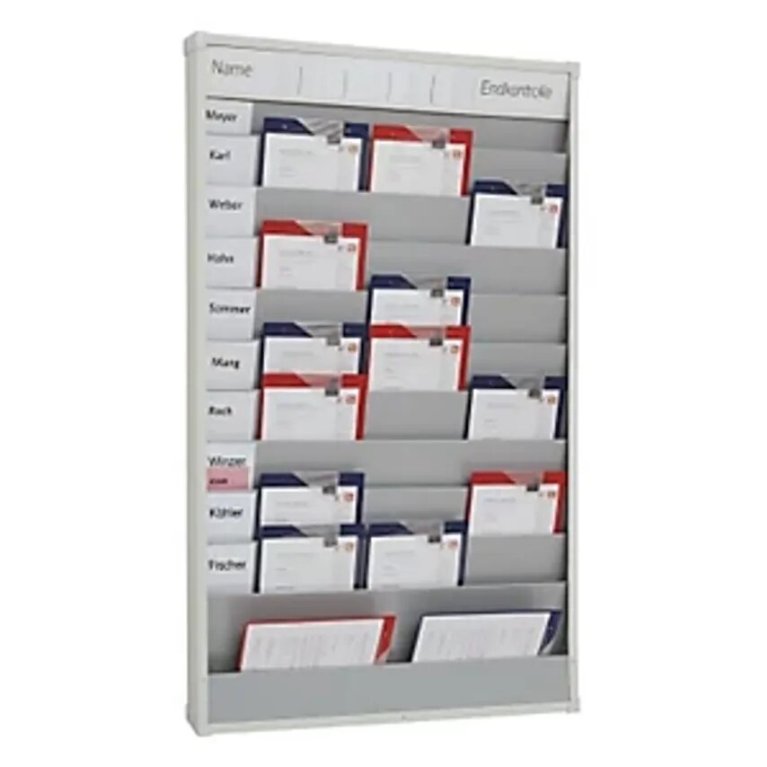 Workshop Planner For Automotive Workshops, WxHxD 870 X 1285 X 76mm, 10 Rows