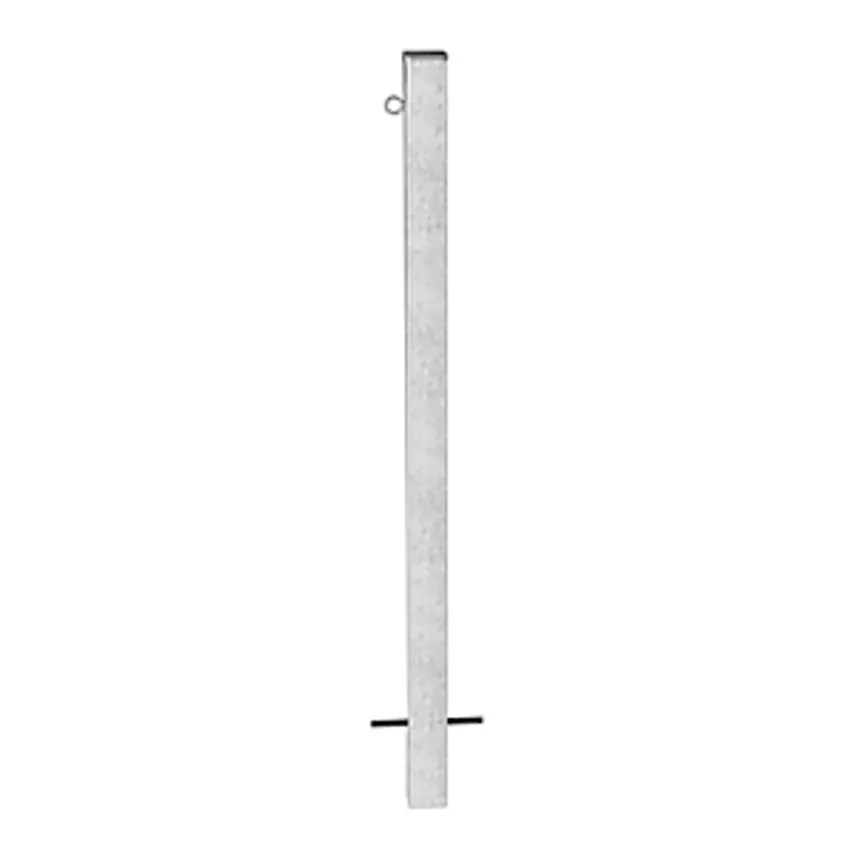 Moravia Barrier Post, For Setting In Concrete, 70 X 70mm, Hot Dip Galvanised, 1