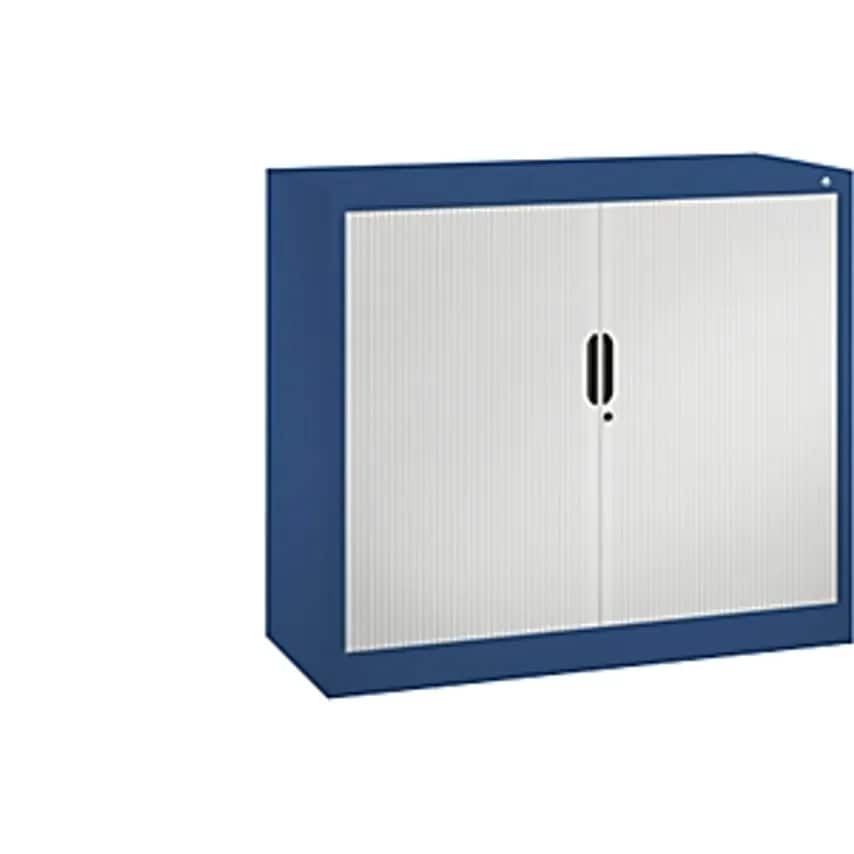 C&P Roller Shutter Cupboard With Horizontal Shutter - HxWxD 1030 X 1200 X 420mm