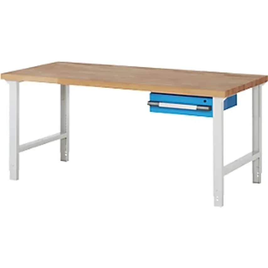 EUROKRAFTpro Workbench, Modular System, 1 Suspended Drawer, Depth 900mm, Width 2