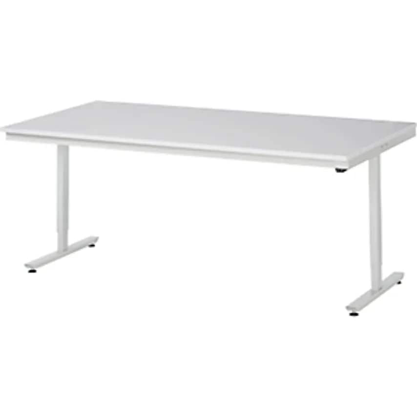 RAU Work Table, Electric Height Adjustment, Melamine Worktop, Max. Load 150 Kg,