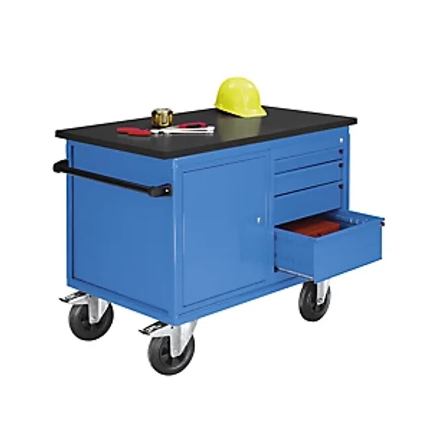 EUROKRAFTpro Mobile Workbench - Max. Load 500 Kg