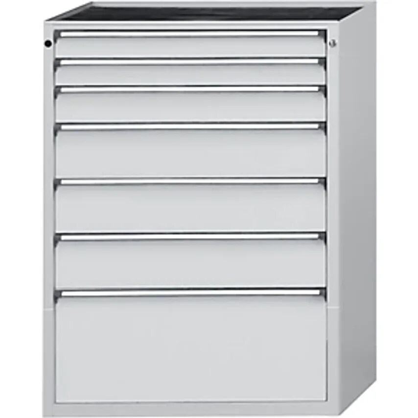 ANTON KESSEL GMBH Drawer Cupboard - WxD 910 X 675mm - 7 Drawers, Height 1280mm,