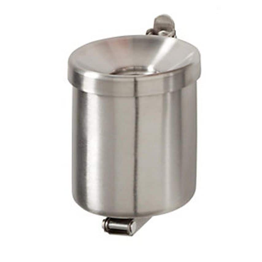SIMON, EVERS & CO. GMBH Safety Wall Ashtray, Height 100mm, Stainless Steel