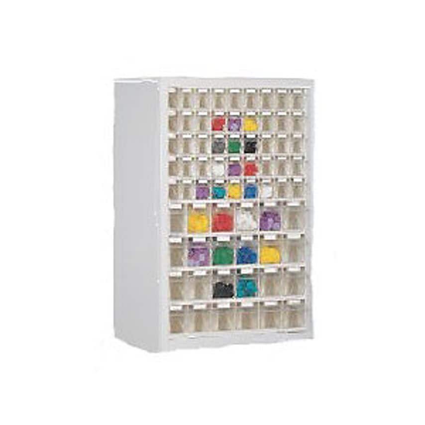 LOCKWEILER Wall Mounted Cupboard For Visual Storage Containers - HxWxD 910 X 665