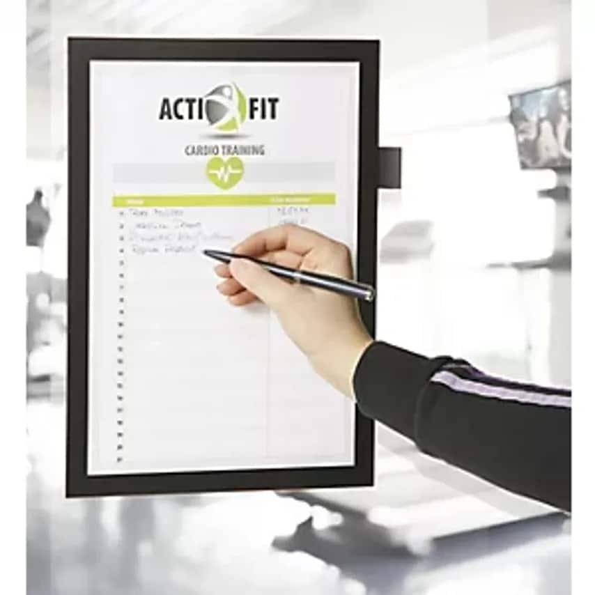 Durable DURAFRAME NOTE A4 Information Frame, For Labelling Directly, Self Adhesi