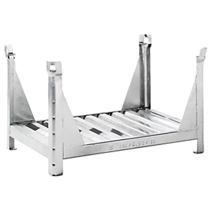 HESON Long Goods Frame With 4 Corner Posts, LxW 1200 X 1000mm, Zinc Plated
