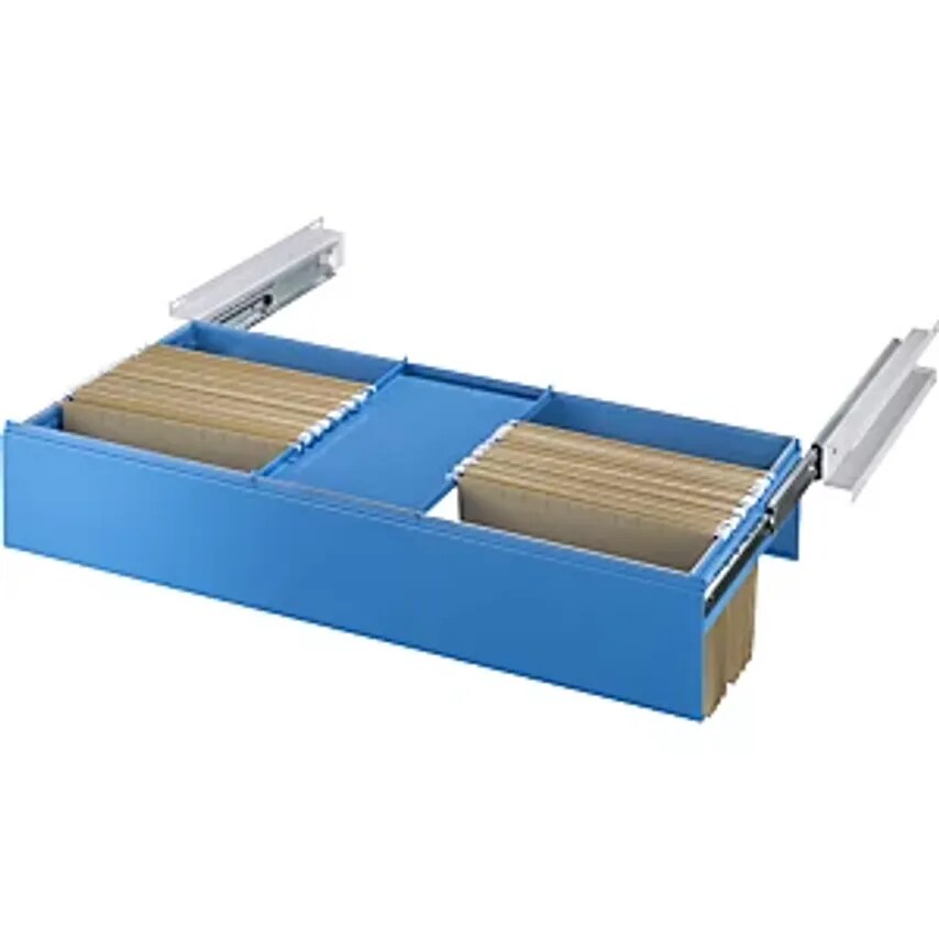 Shop Lista Drawers For Suspension Files, For A4, Grey Metallic