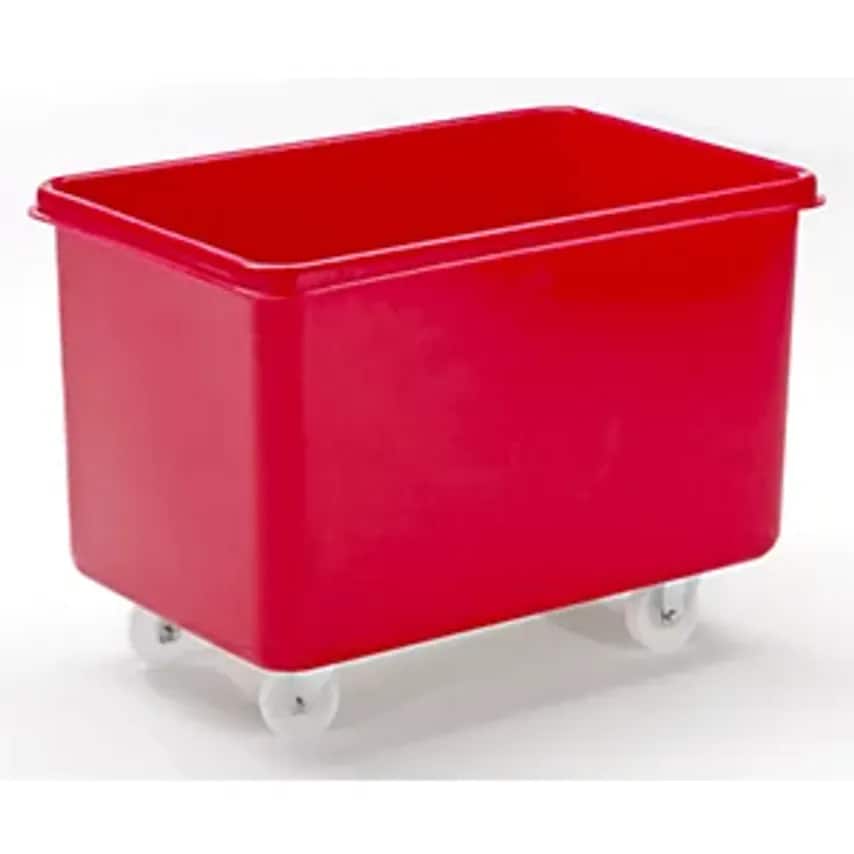 Alpha Paletten & Boxen Mobile Square Polyethylene Containers, Capacity 227 L, Re