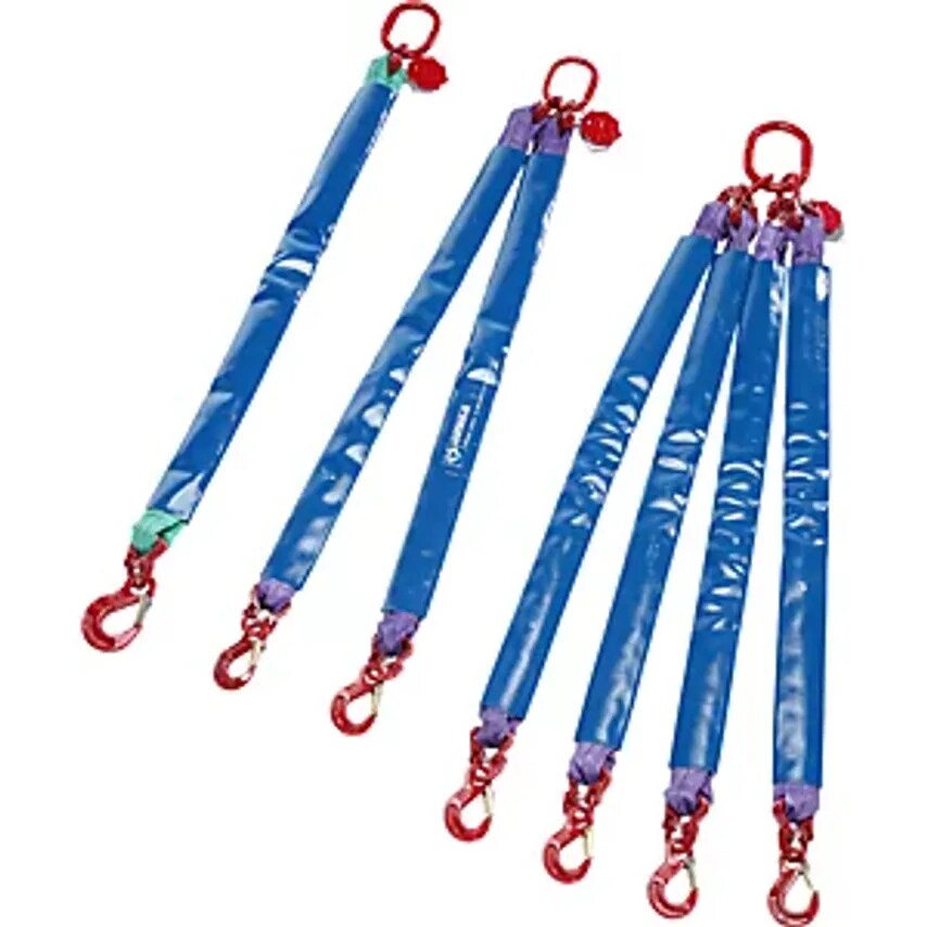 FS Round Sling Suspension Set, Length 2 M, 2-leg, Yellow