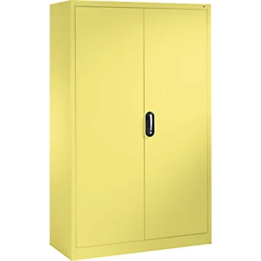 C&P ACURADO Universal Cupboard, WxD 1200 X 500mm, Sulphur Yellow/Sulphur Yellow