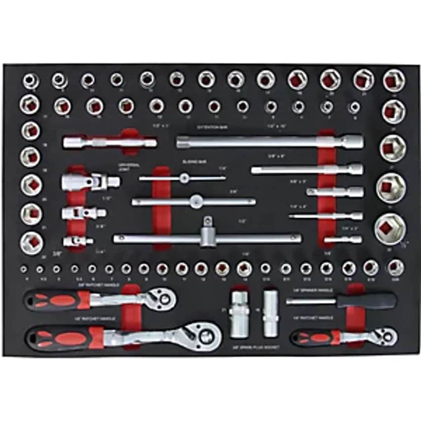 SIMON, EVERS & CO. GMBH Tool Shadow Boards, Box Spanner Set, For WxD 570 X 410mm