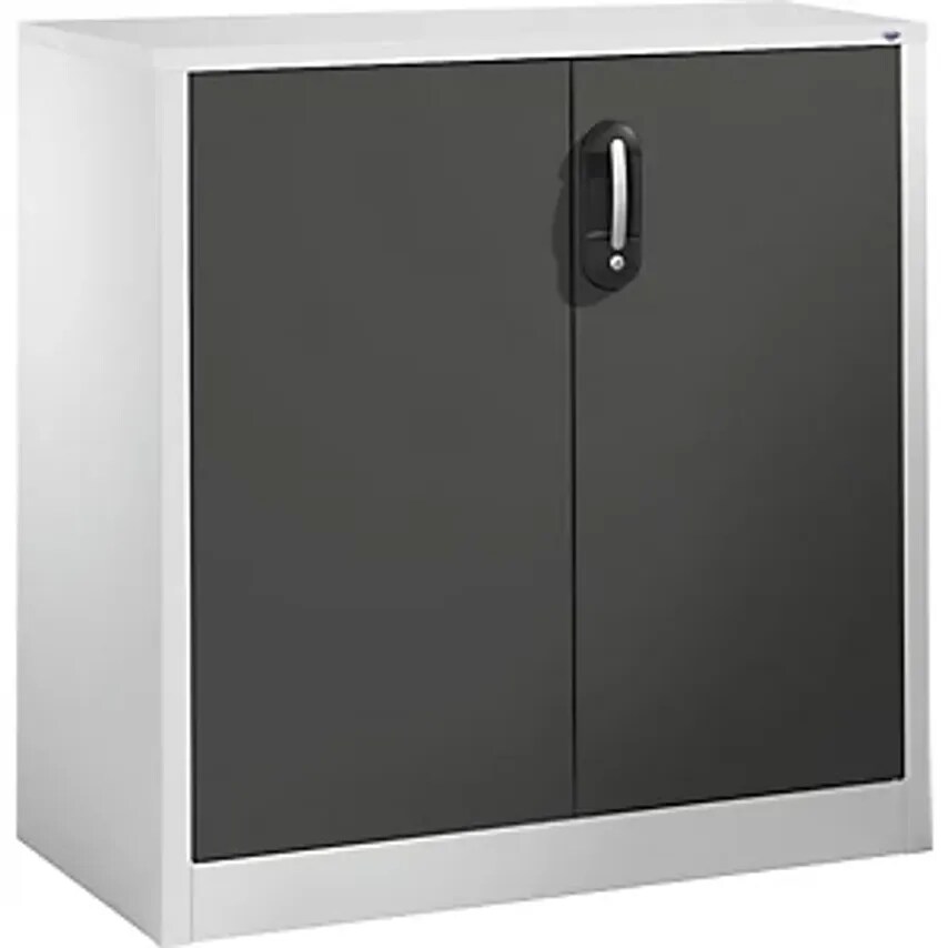 C&P ACURADO Filing Sideboard, 2 File Heights, HxWxD 1000 X 930 X 500mm, Light Gr