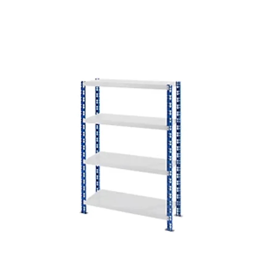 EUROKRAFTpro Universal Boltless Shelving Unit - Robust - Sheet Steel Shelves, Hx