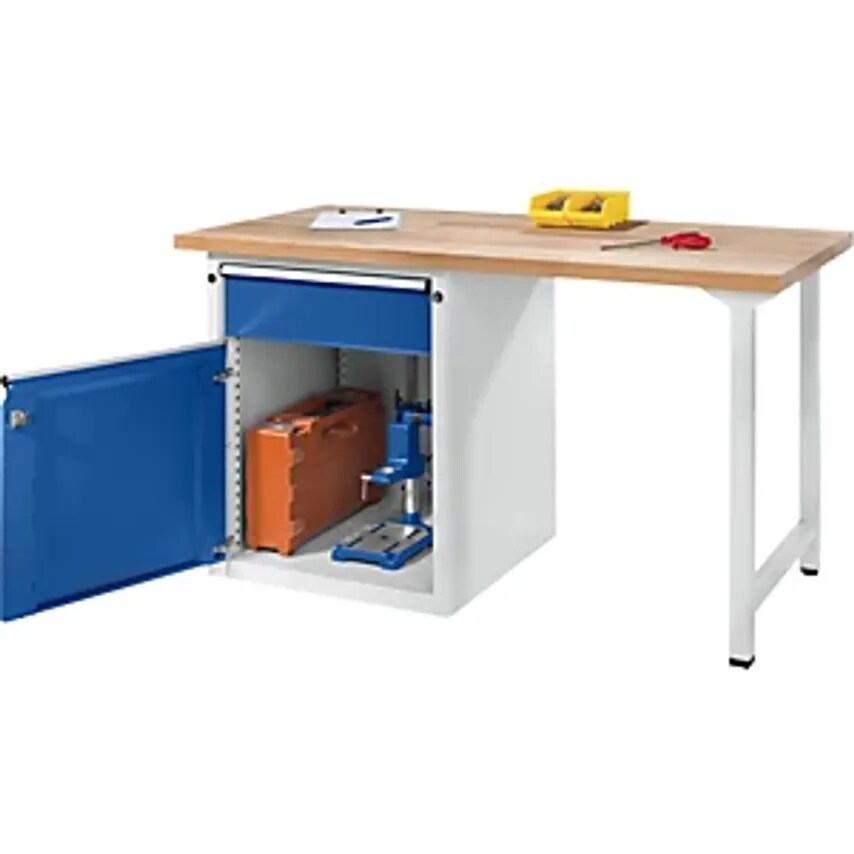ANTON KESSEL GMBH Workbench - Frame Construction - 1 X 180mm Drawer, 1 X 540mm D