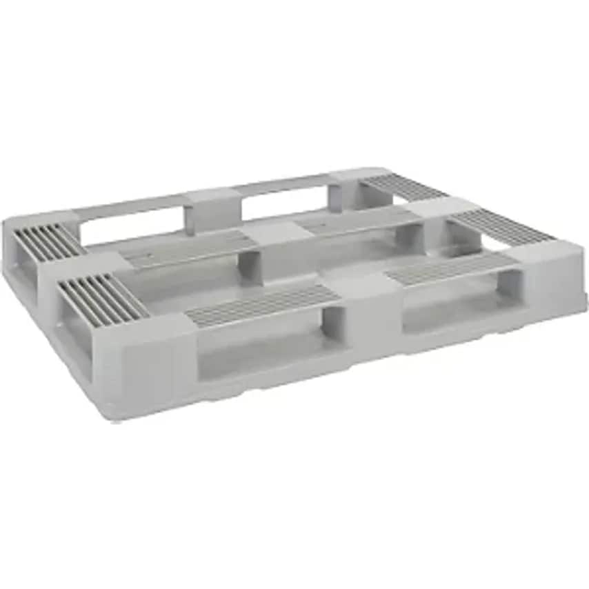 FACH-PAK Hygienic Pallet, 5 Runners and 3 Steel Reinforcements, LxW - you get 10
