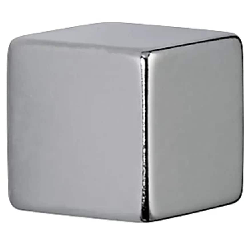 Maul Neodymium Cube Magnet, Nickel Plated, Holds 20 Kg, Pack Of 4