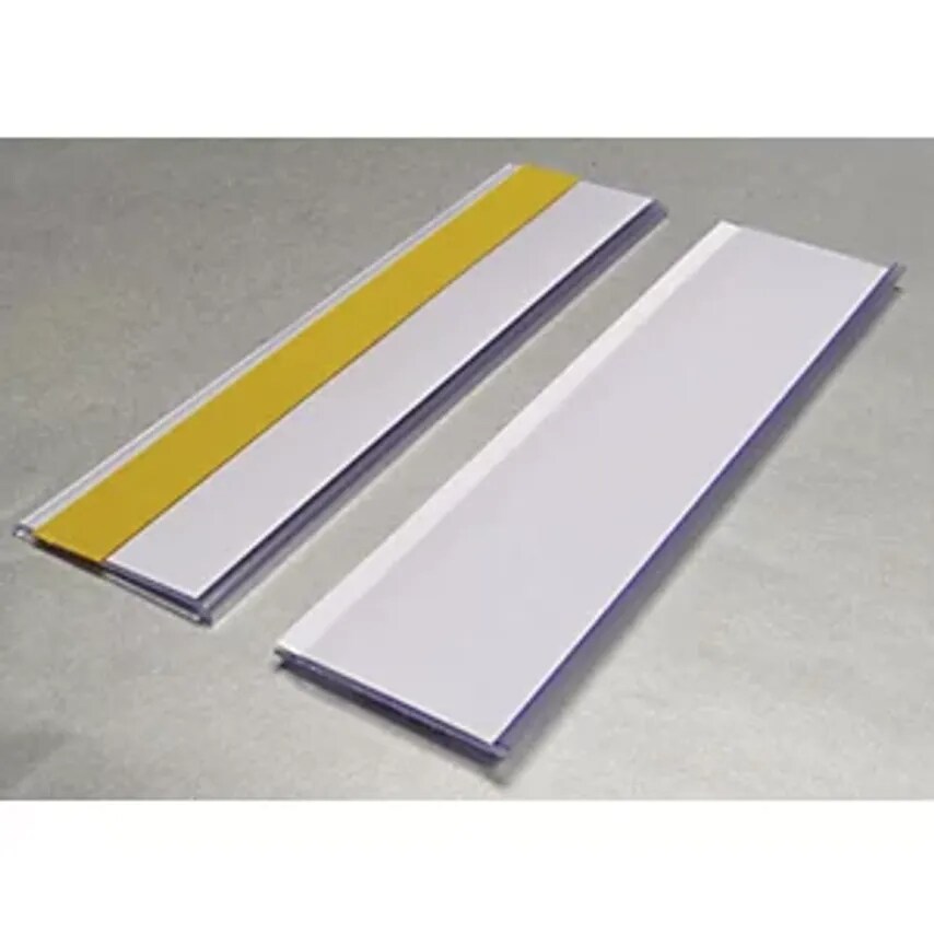 SIMON, EVERS & CO. GMBH Ticket Holders, Self-Adhesive, Pack Of 50, HxW 54 X 200m