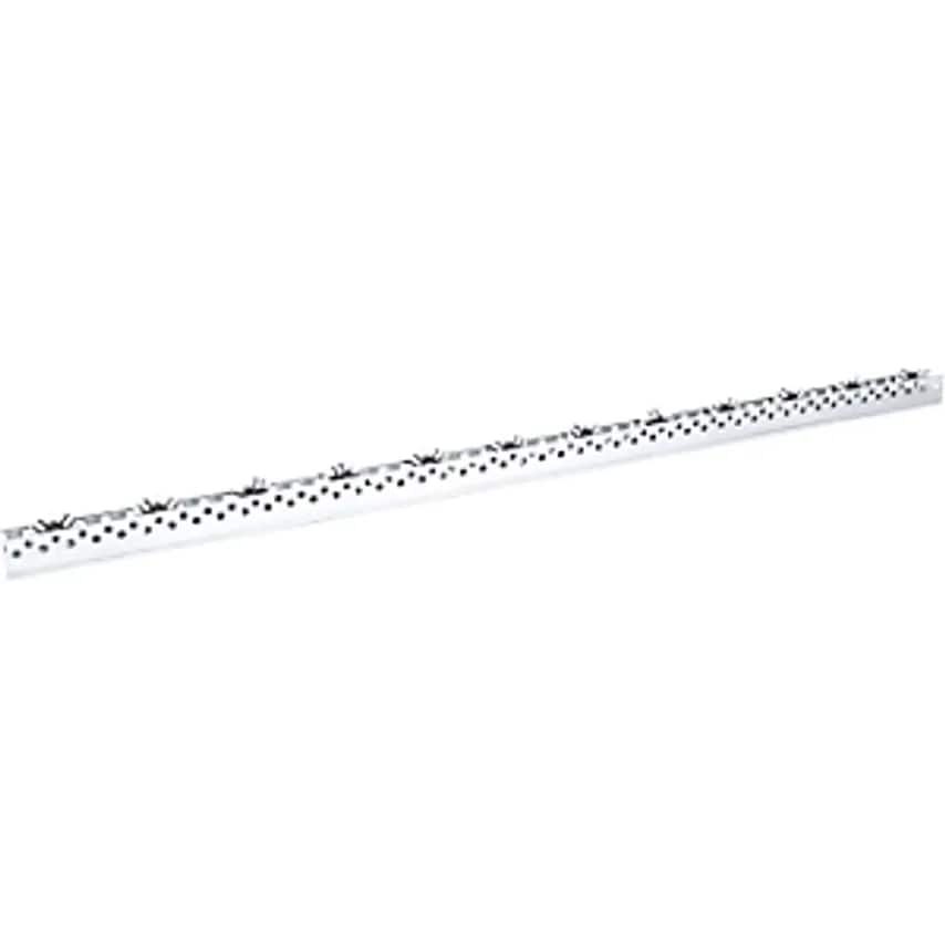 EUROKRAFTpro Roller Bar, Universal, Max. Load 5 Kg, Division 100mm, Length 1.2 M