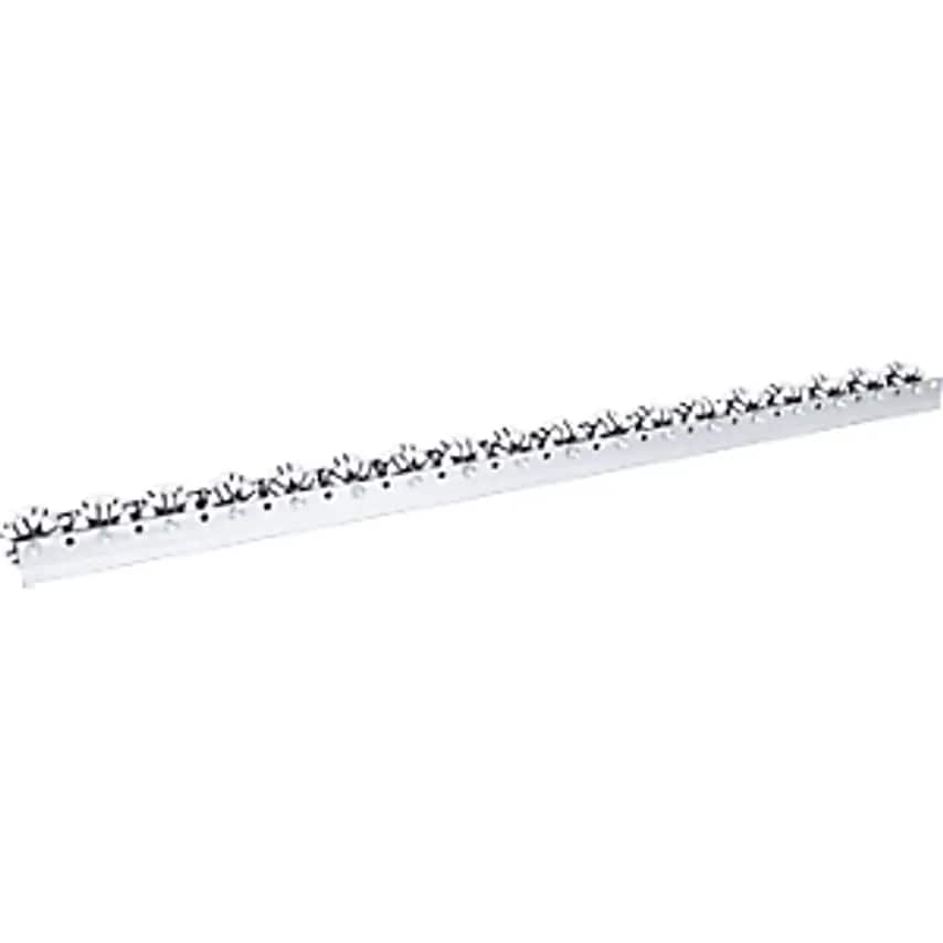 EUROKRAFTpro Roller Bar, For Medium Loads, Max. Load 20 Kg, Division 66mm, Lengt
