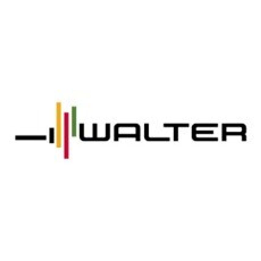 Walter Polypropylene Folding Box, Capacity 60 L, With Hinged Lid, Blue, Perforat